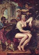 Peter Paul Rubens Bathseba am Brunnen oil
